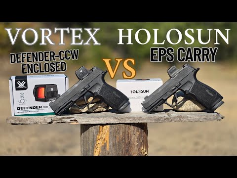 NEW-Vortex Defender CCW Enclosed vs Holosun EPS Carry