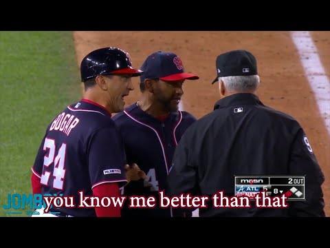 Nationals first base coach gets ejected by the first base ump, a breakdown