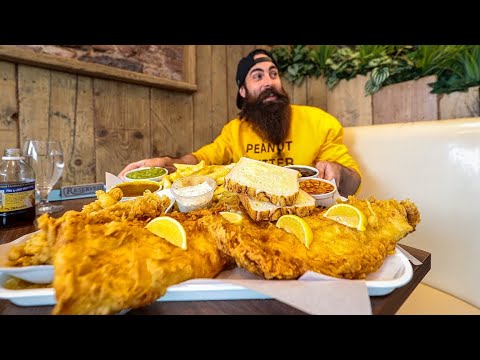 THE UNDEFEATED CODBUSTER GIANT FISH & CHIP CHALLENGE | C.O.B. Ep.171