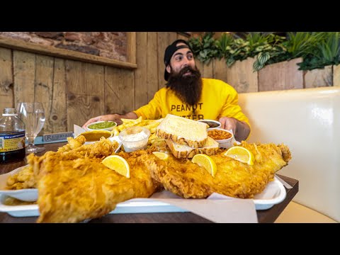 THE UNDEFEATED CODBUSTER GIANT FISH & CHIP CHALLENGE | C.O.B. Ep.171