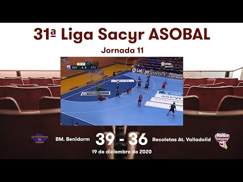 31ª Liga Sacyr ASOBAL J11: BM. Benidorm - Recoletas At. Valladolid 39-36