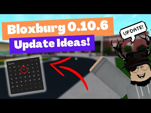 Bloxburg 0.10.6 Update Ideas!