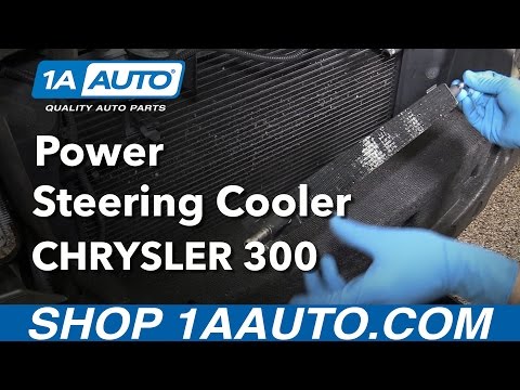 How to Replace Power Steering Oil Cooler 05-09 Chrysler 300