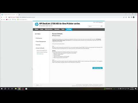 How to Hard Reset HP DeskJet 2700 Printer?