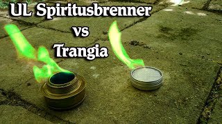 Der Ultraleicht Spiritusbrenner vs Trangia