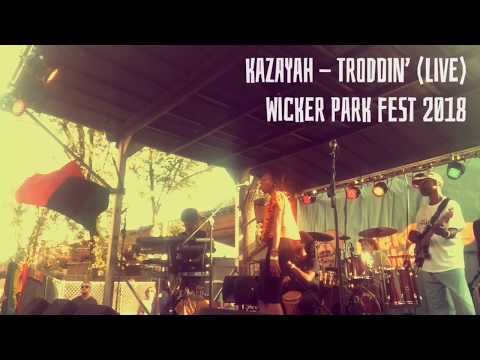 Princess Kazayah live at WickerPark Fest 2018  singing Troddin'
