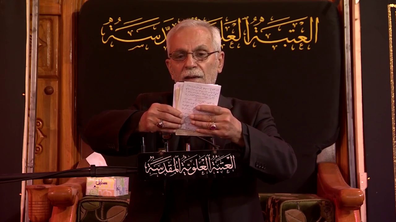 موكب ابناء النجف الاشرف / الرادود عباس الكوفي 24 محرم 1438هـ 26/10/2016 