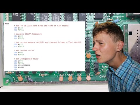 Programming a Commodore 64 hurts my brain...