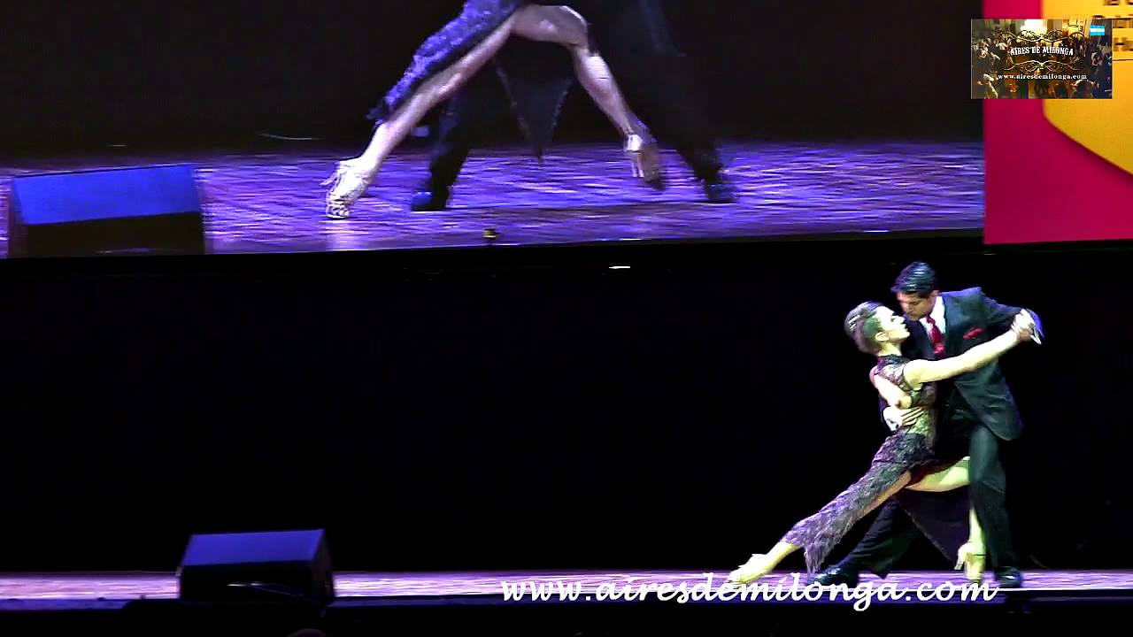 Puesto 5  Escenario, Mundial de Tango 2015, Cristian Correa, Leah Barsky