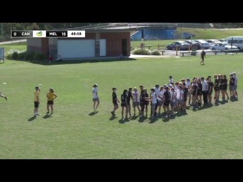 AUC2017 Women's - Semifinal - Ellipsis (Melbourne) vs Factory (Canberra)