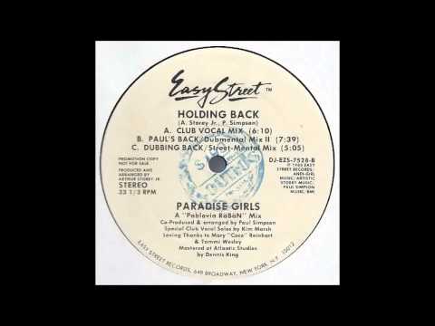 (1986) Paradise Girls - Holding Back [Paul Simpson Club Vocal Mix]