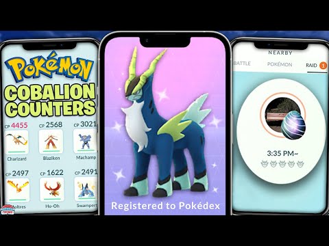 COBALION Raid Counter Guide - 100 IVs, Weaknesses & More