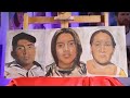 Artista colombiano hace retrato de farruko pop y sus padres en homenaje
