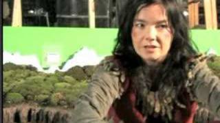 Björk interview; during Wanderlust making