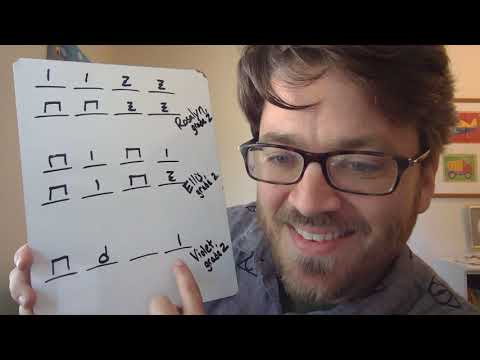 Let's Read Music week 4: Remote Learning Music Class episode 7