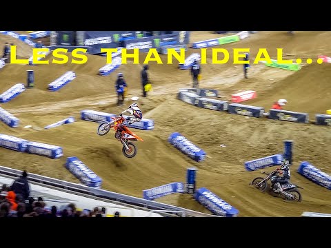 Aaron Plessinger Supermans Off to Avoid First Win in Detroit. "Slowmo"