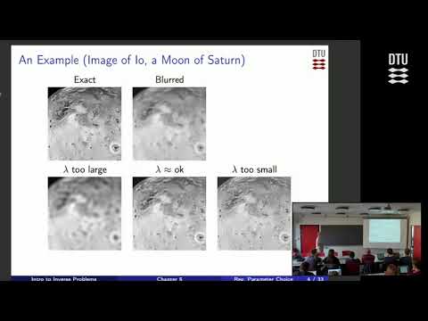 Chap 5: Choice of the regularization parameter - 1