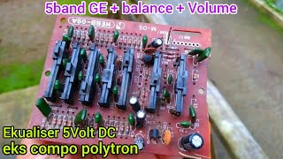 Download lagu Repurposing old items, Polytron component equalizer mp3