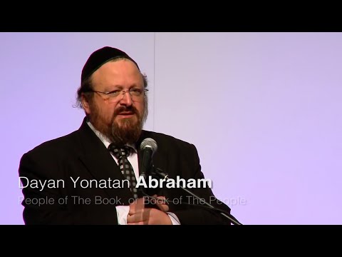 Dayan Yonatan Abraham: People of The Book, or Book of The People