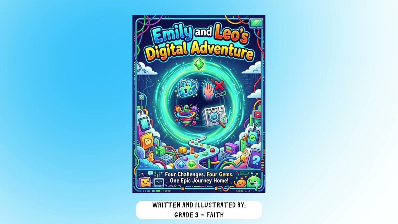 EMILY AND LEO'S DIGITAL ADVENTURE (A Story About Responsible Digital Citizenship for Kids)