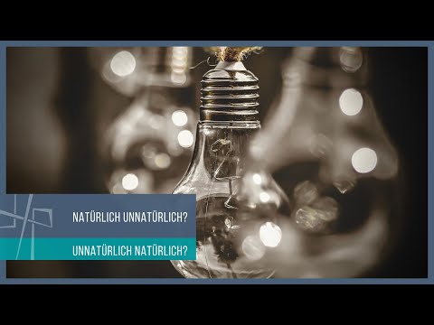 "Natürlich Unnatürlich / Unnatürlich Natürlich" | Johann Ediger