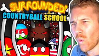 Countryball School Is TRAPPED by a Savage Tribe?!