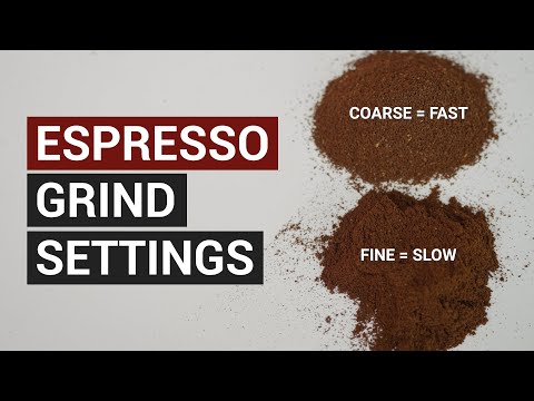 Understanding Espresso Grind Settings