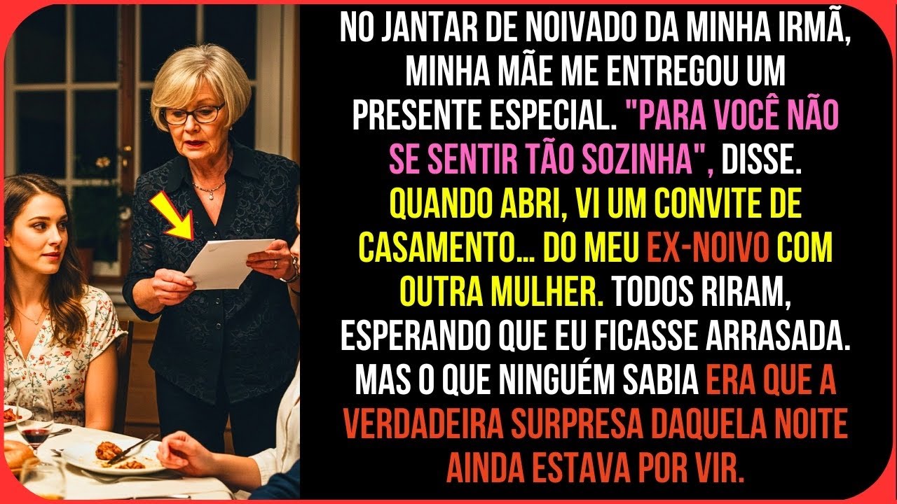 No Jantar de Noivado da Minha Irmã, Minha Mãe me Entregou um Presente Especial, Até Que...