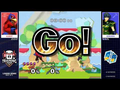 TMT #1 Online: Albert (Falco) vs. Kodorin (Marth) Melee Losers Semis