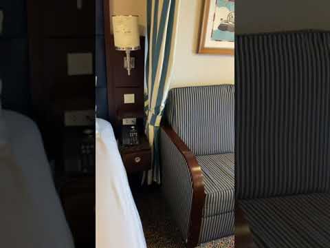 Thumbnail for Inside Our Disney Wonder Outside Stateroom #disneycruise