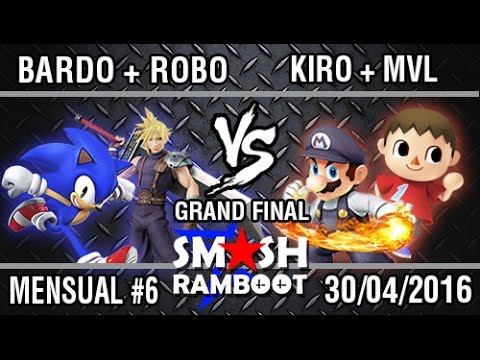 [SmashxRamboot #6] El_Bardo + Robo~Luigi Vs. MVL + Kiro Grand final
