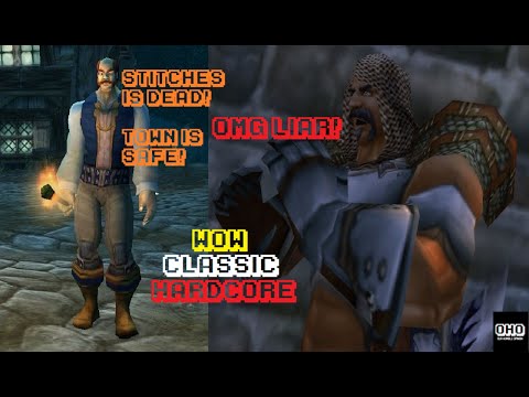Guards are lying in Duskwood town HARDCORE WOW Classic! Stitches Trying to kill People in town!
