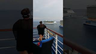 TC Observes Royal Caribbean Departing | Carnival Magic