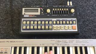 Video thumbnail for Korg KPR-77 MIDI retrofit demo by Harry Axten