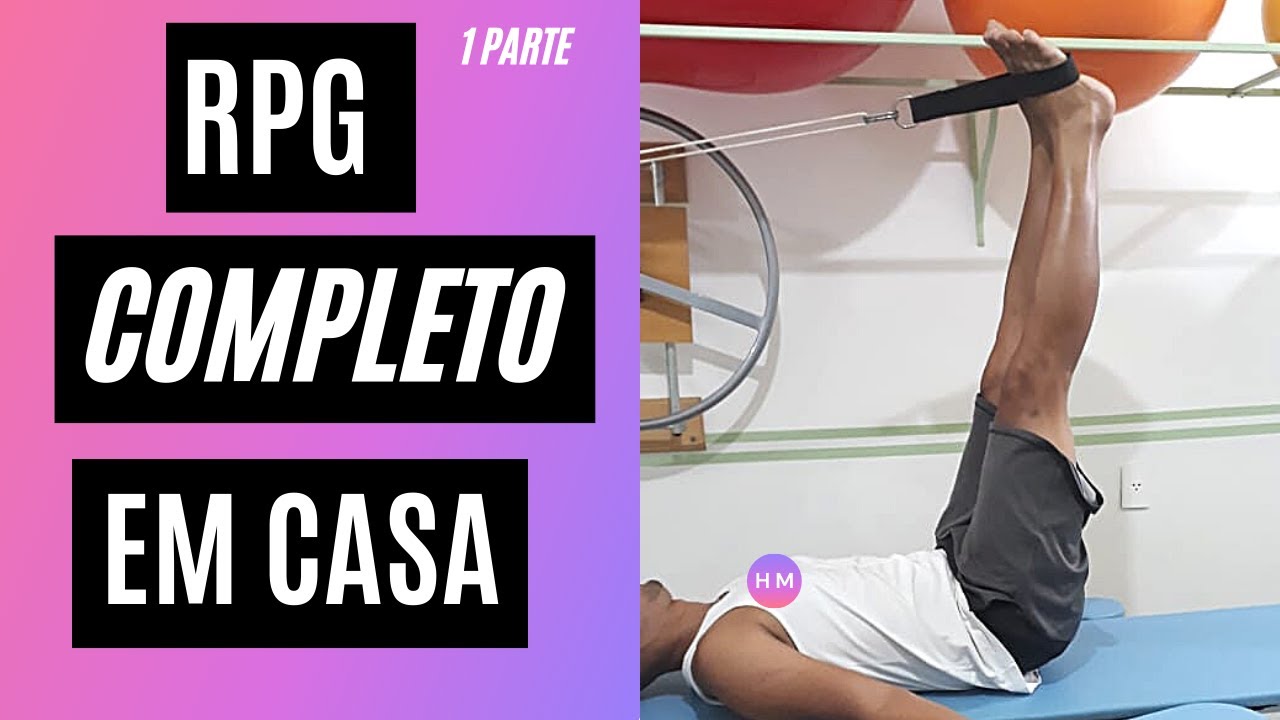CONSIGO MELHORAR A POSTURA COM RPG EM CASA? /fisioterapia em casa/Hellena martins