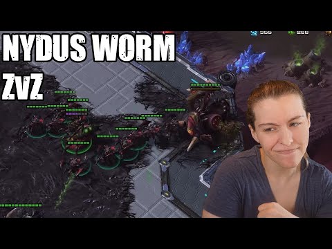 Nydus Worm vs Mass Mutalisk!