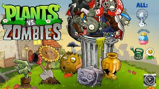 Plants vs. Zombies All Achievements, Easter Eggs and Zen Garden Plants | Pilot Gameplays |