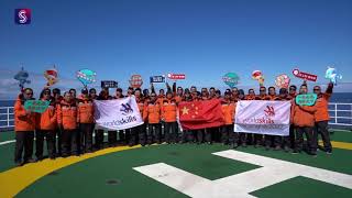 WorldSkills flag reaches Antarctica