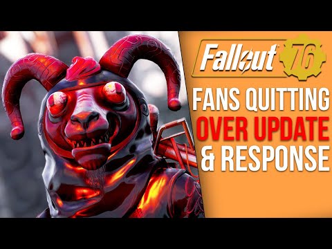 Fallout 76 News - Players Quit Over Update, Backlash Response, Mod Support, Quakecon New Details