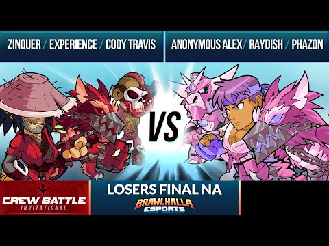 Team Red vs Team Pink - Losers Final - Crew Battle Invitational 2022 - NA 3v3