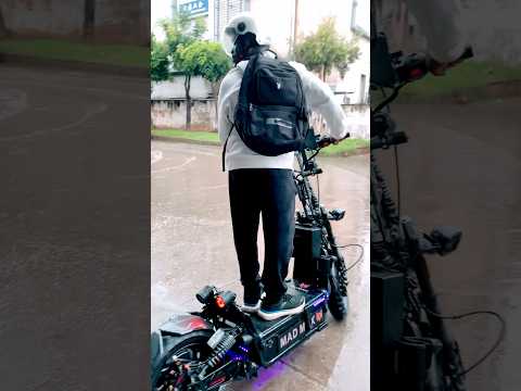 80 mph electric scooter. #electricscooter #hyperscooter #electricvehicle