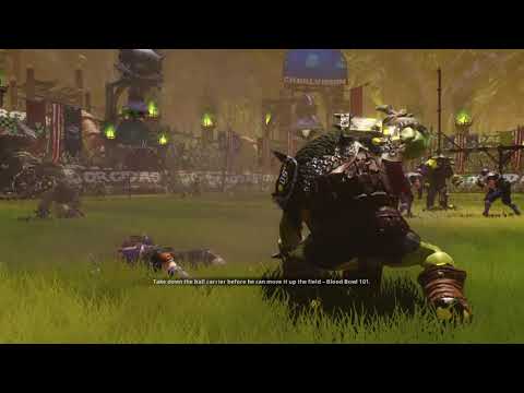 Blood Bowl 2 Orc pick pass touchdown