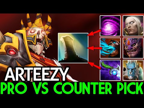 ARTEEZY [Wraith King] This is Way Pro Against Counter Pick Dota 2