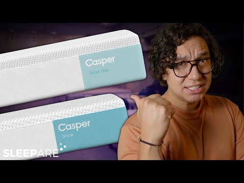 What MORE Do You Get from a "Max" Mattress!? Casper Snow Max VS Casper Snow Hybrid Review 2025