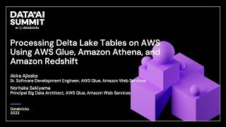 Processing Delta Lake Tables on AWS Using AWS Glue, Amazon Athena, and Amazon Redshift