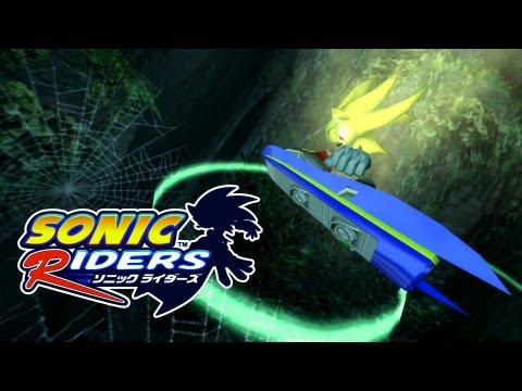 Sonic Riders - Green Cave - Super Sonic [REAL Full HD, Widescreen] 60 FPS