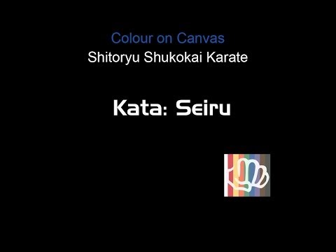 Shito-ryu Shukokai Kata: Seiru