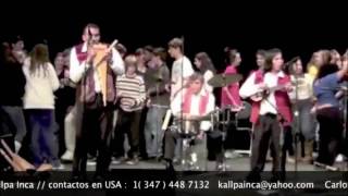 Rainbow San Juanito Ecuador Played by ( KALLPA INCA ) From Peru Video edited by Carlos Carmelo  ABC