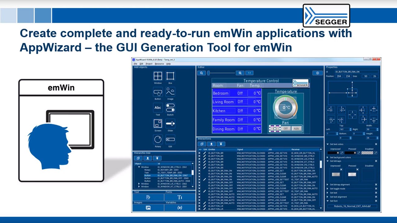 emWin AppWizard Introduction: SEGGER