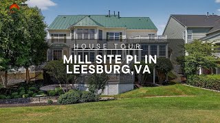 MLS House Tour: 19262 Mill Site Pl in Leesburg, VA. - Stunning Home With Private Terrace